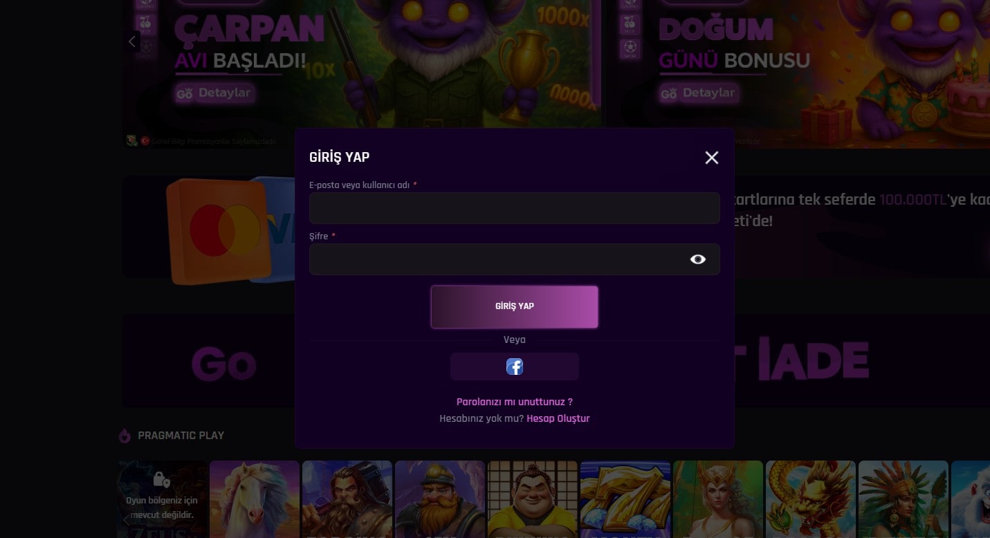 gobeyi yeni giriş adresi